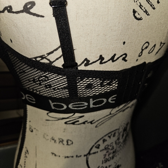 Bebe Womans Black Bra Size 36D - Picture 9 of 12